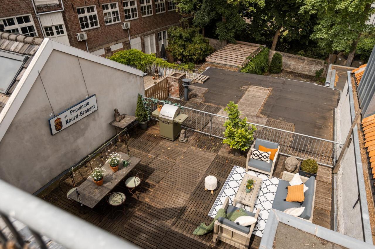 Cosy Nock ! Little Gem At City Center With Large Terrace ! Breda Exteriör bild